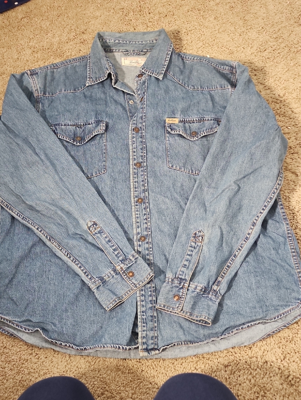 Levi's Light Blue Denim Shirt Jacket